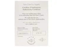 Van Cleef & Arpels　ヴァンクリーフ&アーペル　マジックアルハンブラNC　ネックレス　YG　イエローゴールド　ホワイトマザーオブパール　26.5g　VCARD79100　【200】