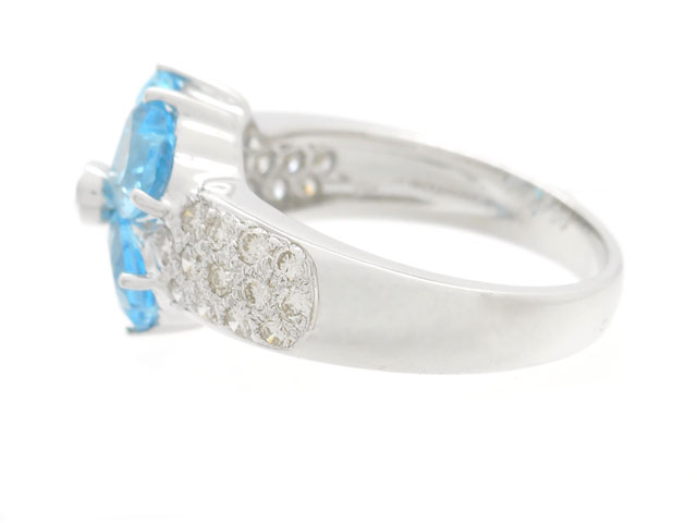 JEWELLRY 貴金属・宝石 リング 指輪 K18WG ホワイトゴールド