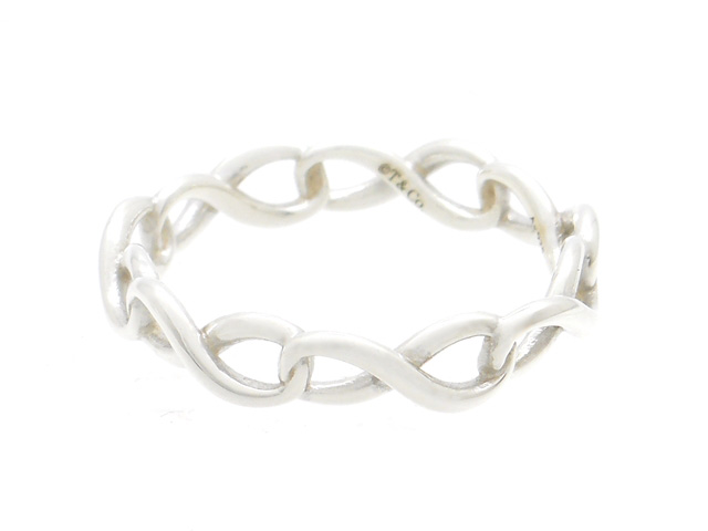 Tiffany&co インフィニティリング 現行 9号 レディース SV925 Tiffany&co インフィニティリング 現行 9号 レディース SV925