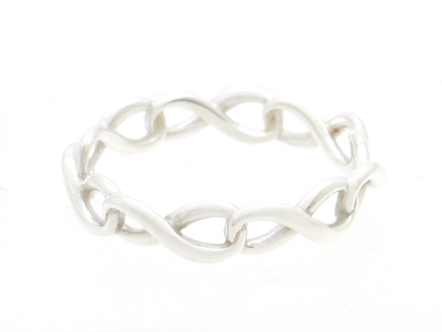 TIFFANY＆CO ティファニー インフィニティ バンドリング リング 指輪