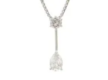 PT850 PT900 ダイヤモンド クール ネックレス Pt900⁄Pt850ダイヤモンド ネックレス | festaria（フェスタリア）