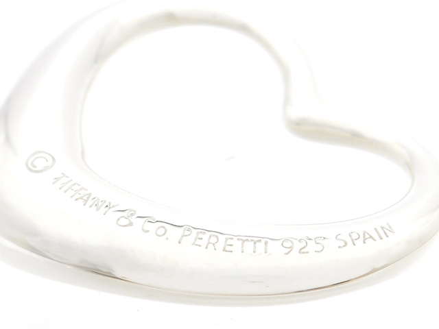 ティファニー　オープンハート　トップ TIFFANY＆CO ティファニー オープンハートトップ シルバー SV