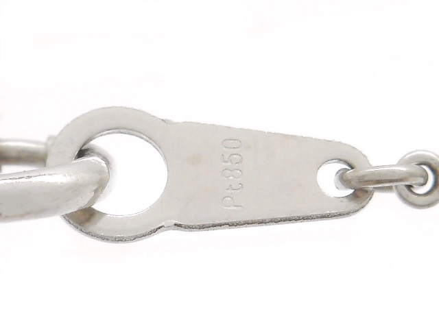 JEWELRY　ネックレス　プラチナ　PT900/PT850　ダイヤモンド　3.9g（2147200556598）【200】
