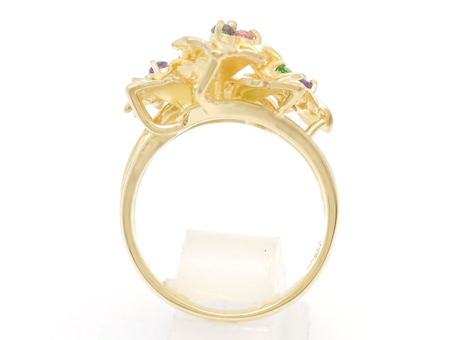 JEWELRY 貴金属・宝石 マルチリング K18 ゴールド PT900 プラチナ 0.30 ...