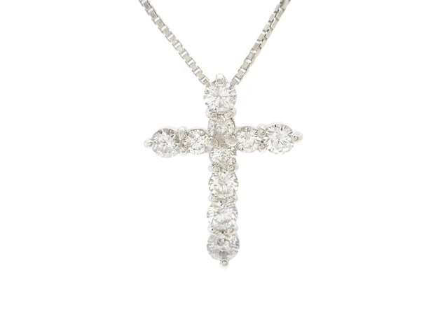 プラチナ　ダイヤモンド　ネックレス　Pt900 貴金属　ジュエリー　宝石