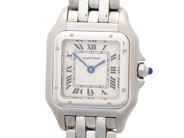 Cartier カルティエ パンテールSM W25033P5 ステンレス シルバー文字盤 女性用 クオーツ時計【473】  の購入なら「質」の大黒屋（公式）
