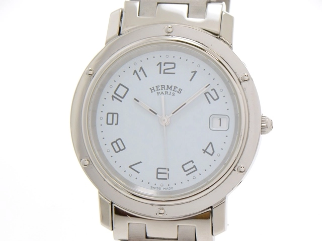 エルメス クリッパー CL6.710 メンズ腕時計 ホワイト文字盤よろしくお願いいたします