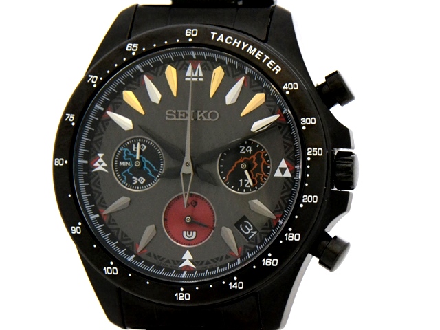 モンスターハンター SEIKO 20周年コラボレーション 8T63-03G0 SEIKO セイコー モンスターハンターコラボ クロノグラフ 20周年モデル