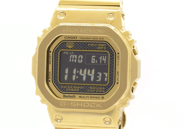 CASIO カシオ G-SHOCK GMW-B5000GD-9JF ステンレス/ゴールドIP処理