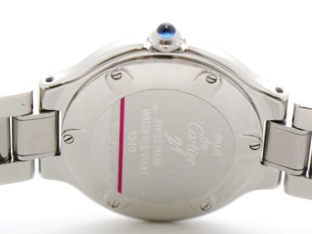 CARTIER カルティエ マスト21 SM クォーツ レディース SS シルバー  
