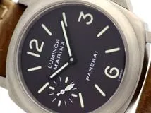 PANERAI パネライ ルミノール マリーナ 44mm PAM00061 チタニウム/革  男性用手巻き時計【473】