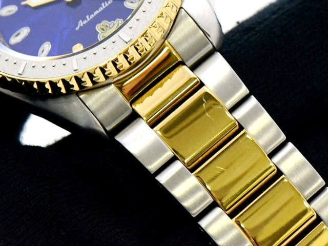 SEIKO セイコー 5スポーツ 55周年記念 SKX Sense Style コインパーキングデリバリーコラボモデル SBSA212 ステンレス/ゴールドメッキ 男性用自動巻時計【473】