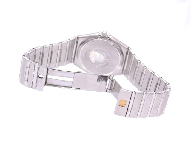 海外販売× OMEGA◇クォーツ腕時計/アナログ/ステンレス/NVY/SEAMASTER 