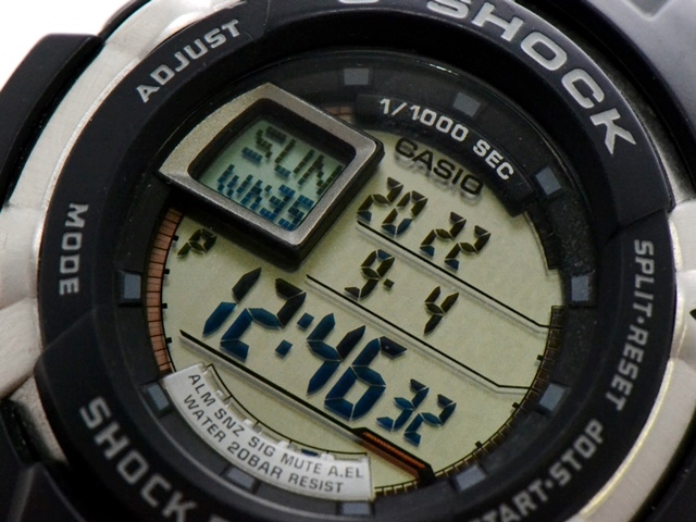 CASIO カシオ G-SHOCK G-SPIKE G-7700-1JF SS/樹脂 男女兼用