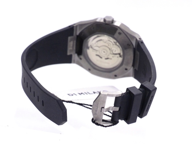 D1 MILANO D1ミラノ P701 SKRJ02 グレーステンレス/ラバー スケルトン