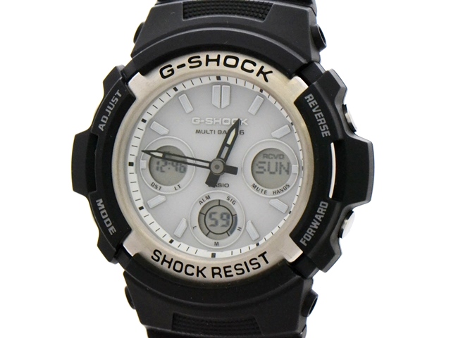 CASIO カシオ G-SHOCK AWG-M100S-7AJF 樹脂/ステンレス マルチ