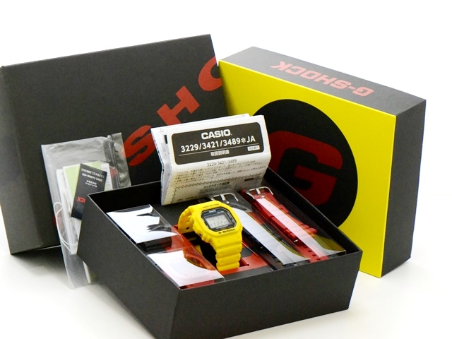 CASIO カシオ 交換ベルト/ベゼル付き G-SHOCK DWE-5600R-9JR