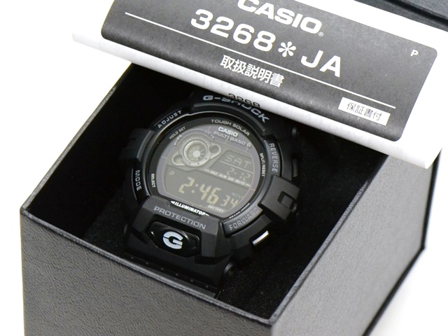 CASIO カシオ G-SHOCK・8900SERIES GW-8900A-1JF SS/樹脂 マルチバンド6 男性用 タフソーラー発電 電波時計【473】  の購入なら「質」の大黒屋（公式）