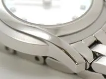 GUCCI　グッチ　Gクラス　5500L /YA055501　ステンレス　11Pダイヤモンド　シェル文字盤　女性用クオーツ時計【473】