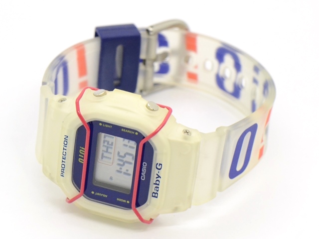 CASIO　カシオ　BABY-G　BGD-560SC-7JR　5252 by o!oiコラボスペシャルモデル　SS/樹脂　女性用クオーツ時計【473】