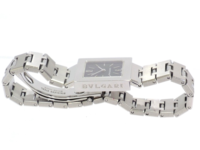 BVLGARI ブルガリ クアドラード SQ22SS ステンレス 女性用クオーツ時計