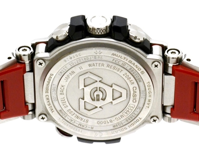 CASIO カシオ G-SHOCK MTG-B1000D-1AJF ステンレス/ラバー