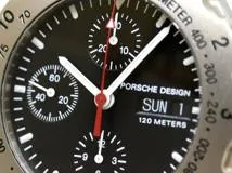 ポルシェデザイン by エテルナ 自動巻き メンズ 腕時計 シルバー文字盤 純正SSベルト 6602.41