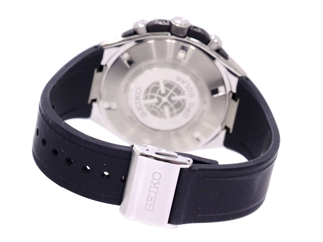 Seiko セイコー アストロン エグゼクティブスポーツライン Sbxb169 ブラック文字盤 ソーラー発電gps電波時計 473 の購入なら 質 の大黒屋 公式