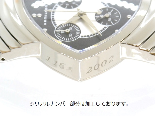 HAMILTON ハミルトン ベンチュラクロノグラフ H091632929 SS HAMILTON ハミルトン ベンチュラクロノグラフ H091632929 SS