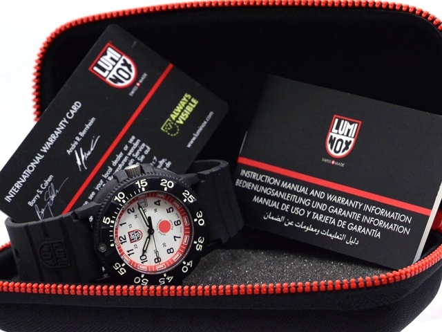 LUMINOX　ルミノックス　ネイビーシールズ　A.3007.JTAF　日本津波災害支援モデル　2011本限定モデル　男女兼用クオーツ時計【431】