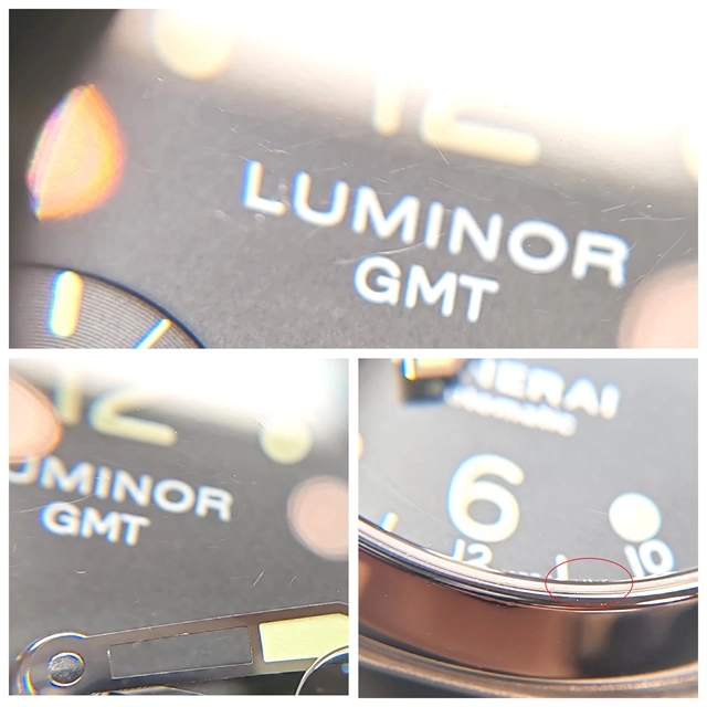 PANERAI パネライ ルミノール GMT PAM00159 SS/革 メンズ 自動巻き 2148103699290【432】