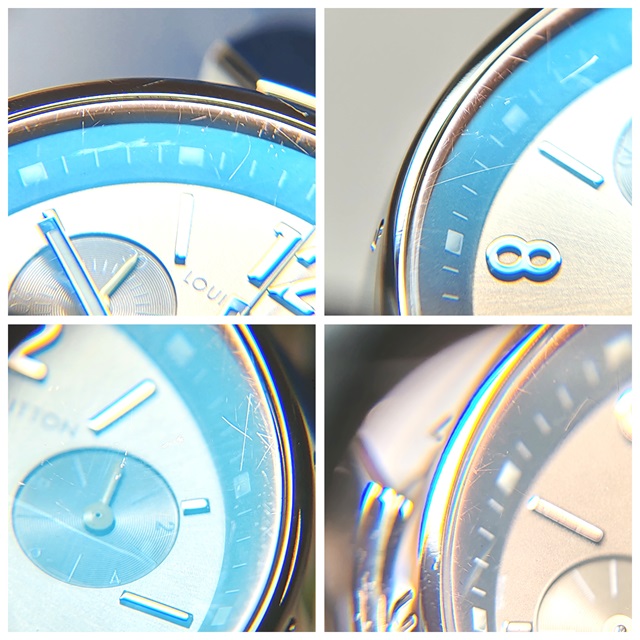 LOUIS VUITTON ルイ・ヴィトン 時計 タンブールクロノ Q1322 ブラウン