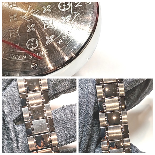 【高級】ルイヴィトン/Q1322/タンブール/クロノグラフ/レディース腕時計 LOUIS VUITTON ルイ・ヴィトン 時計 タンブールクロノ Q1322