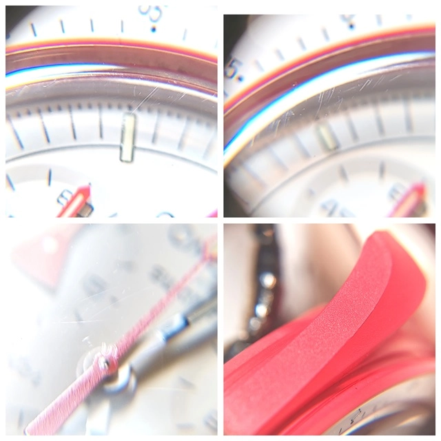 SWATCH スウォッチ MISSION TO MARS オメガコラボ　S033R100　ホワイト　バイオセラミック　ユニセックス　クォーツ2148103738913【432】