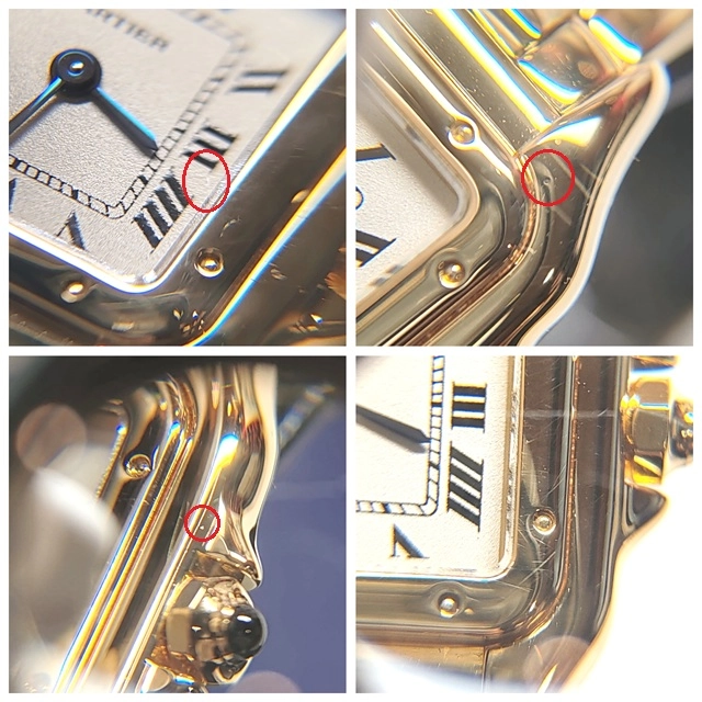 Cartier  カルティエ　パンテールSM　YG　W25022B9　アイボリー　レディース　クォーツ　2147400275879【432】