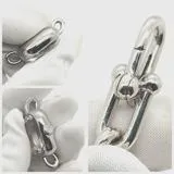 TIFFANY&CO  ティファニー　ハードウェアウォッチ　74849814　ピンク　AG925/SS　ダイヤ　レディース　クォーツ2143000716118【432】