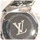 LOUIS VUITTON　ルイ・ヴィトン　タンブールムーンスターGM　Q8D10Z　SS　アリゲーター　クォーツ　メンズ　クォーツ2147300405567【432】