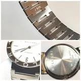 BVLGARI　ブルガリ　ブルガリ ブルガリ　BB33SSAUTO　ホワイト　SS　男女兼用　自動巻き2148103777585【432】