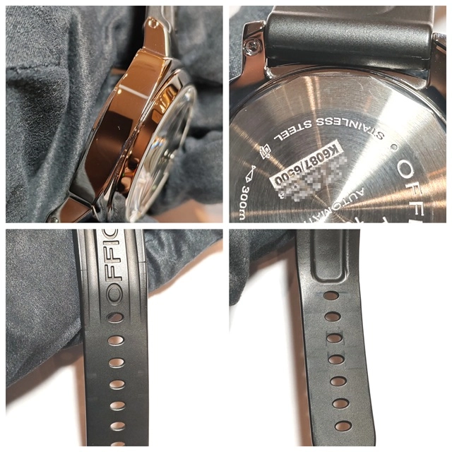 PANERAI　パネライ　ルミノール マリーナ　PAM00104/OP6763　ブラック　SS/革　自動巻き　メンズ2148103883781【432】