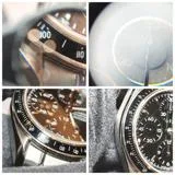 OMEGA　オメガ　スピードマスター・デイト　3210.50　SS　ブラック　メンズ　自動巻き2121000021517【432】