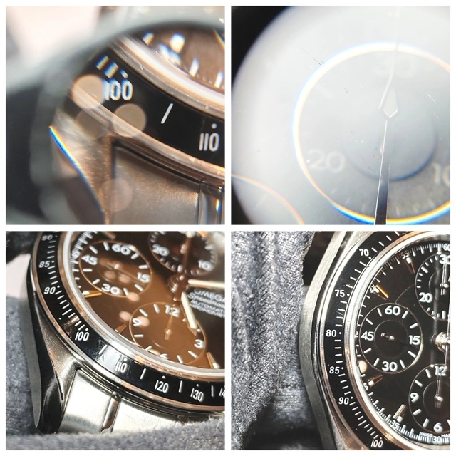 OMEGA　オメガ　スピードマスター・デイト　3210.50　SS　ブラック　メンズ　自動巻き2121000021517【432】