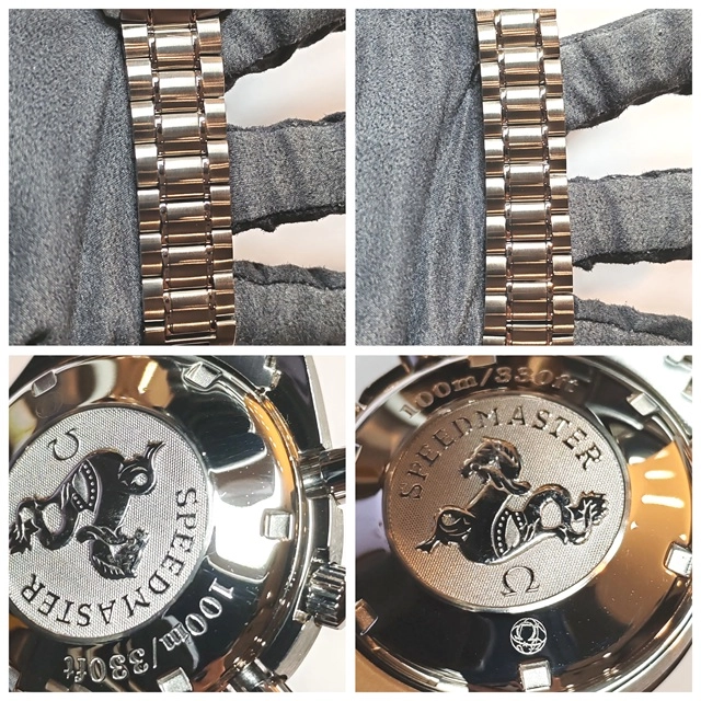 OMEGA　オメガ　スピードマスター・デイト　3210.50　SS　ブラック　メンズ　自動巻き2121000021517【432】