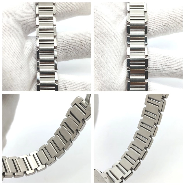 Cartier  カルティエ　タンクフランセーズ　SM　W4TA0008　SS/ダイヤ　シルバー　レディース　クォーツ2148103881039【432】
