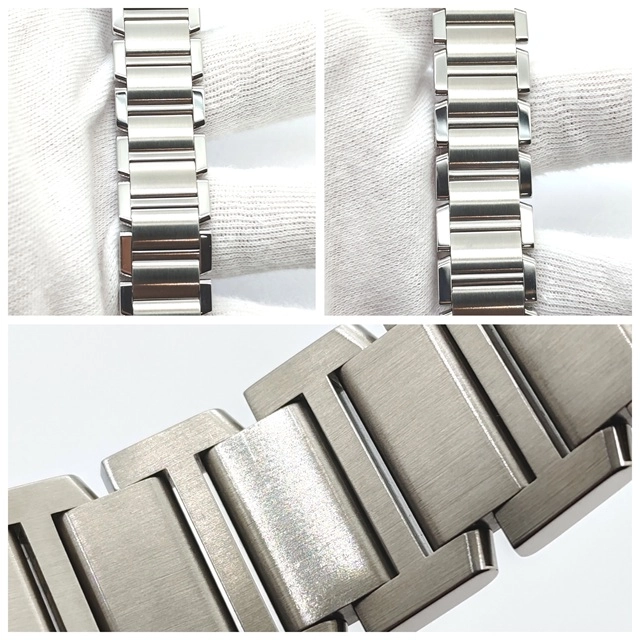 Cartier  カルティエ　タンクフランセーズMM　W51011Q3　SS　シルバー　男女兼用　クォーツ2148103929038【432】