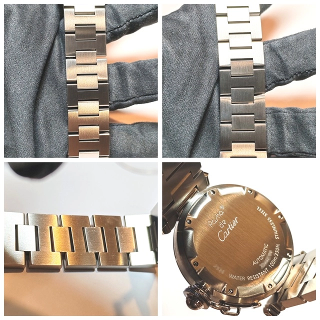Cartier  カルティエ　パシャC　W31076M7　ブラック　男女兼用　自動巻き2148103885402【432】