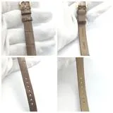 Cartier  カルティエ　ベニュワール SM　WGBA0007　アイボリー　YG/カワ　レディース　クォーツ　2148103926303【432】