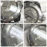 CHANEL　シャネル　J12 クロマティック　H2934　CE/SS　グレー　メンズ　自動巻き2147100420968【432】