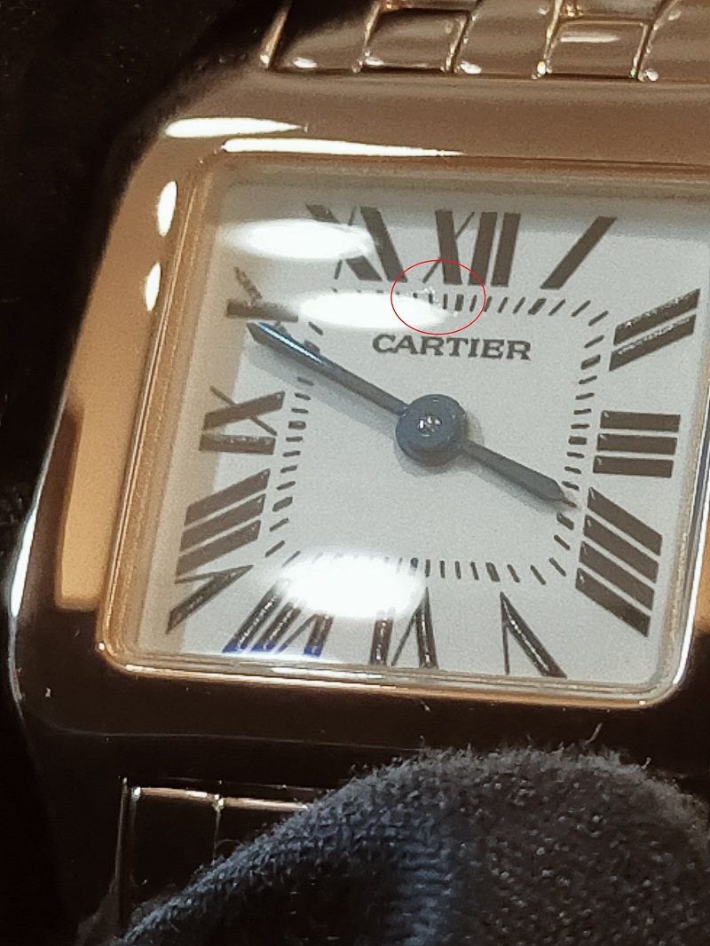 Cartier カルティエ　ｻﾝﾄｽ ﾄﾞｩﾓｱｾﾞﾙSM　W25063X9　ベージュ　RG　レディース　クォーツ2143200470605【432】