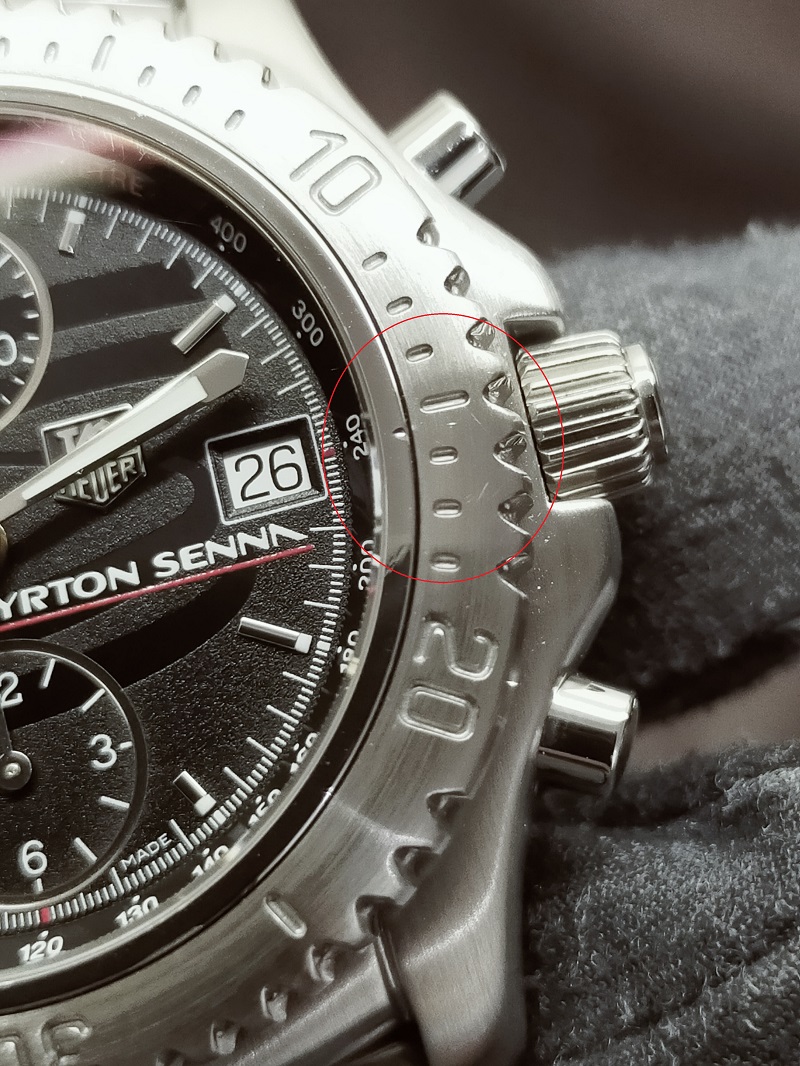 TAG HEUER タグホイヤー ﾘﾝｸ ｱｲﾙﾄﾝ・ｾﾅ限定 CT2114.BA0550 SS