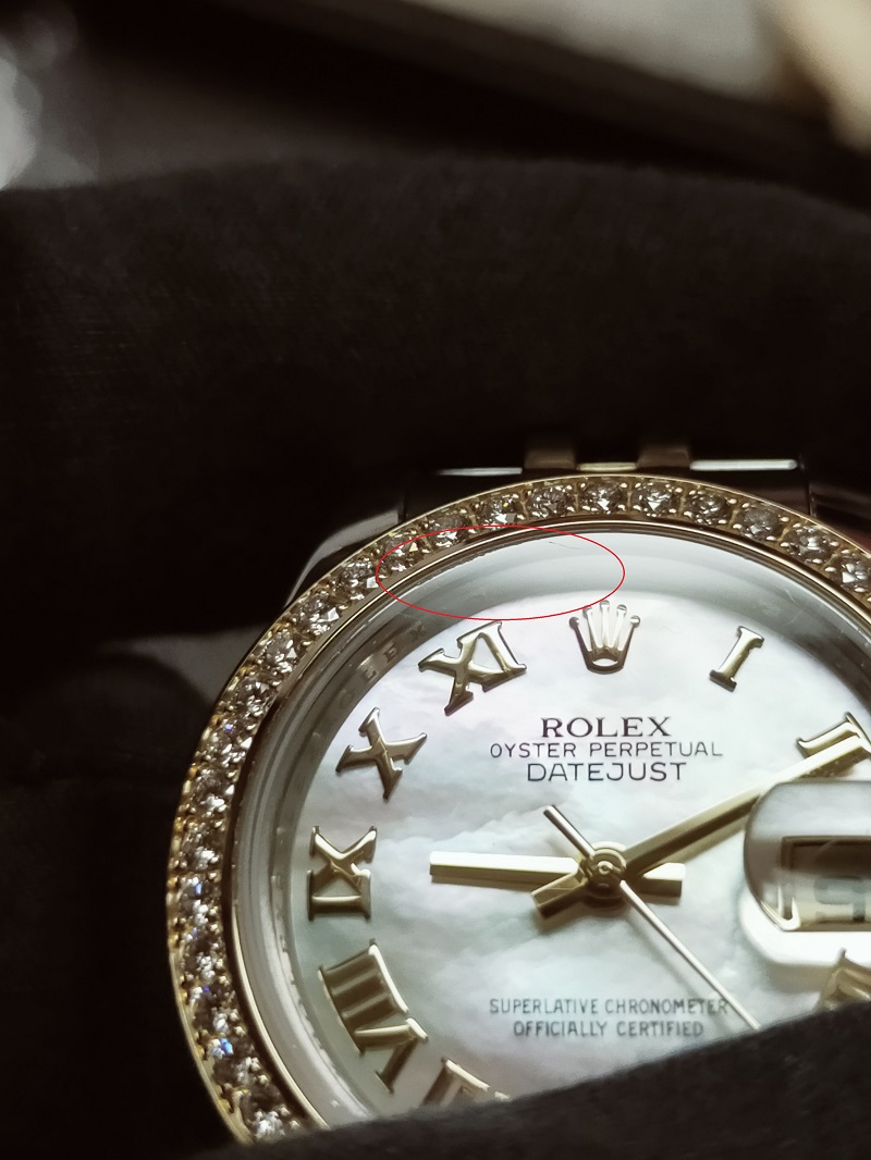 G番 ROLEX ロレックス ﾃﾞｲﾄｼﾞｬｽﾄ・ﾀﾞｲﾔﾍﾞｾﾞﾙ シェル ダイヤ
